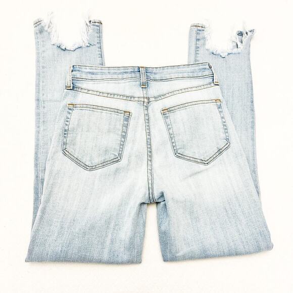 L'Agence High Line Skinny High Rise Classic Brasie Light Wash Denim jean Size 25 - Picture 5 of 8